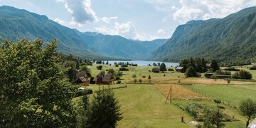 Skijanje i wellness u Sloveniji Apartmani Triglav, pogled na Bohinjsko jezero