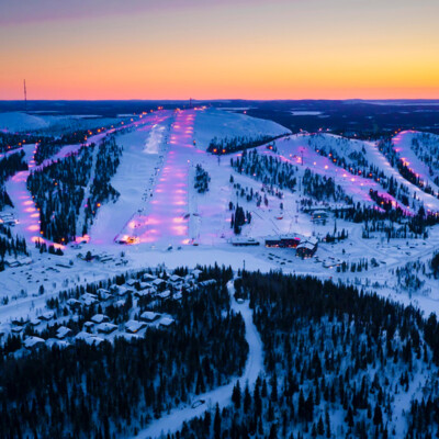 Finska, Ruka ski resort