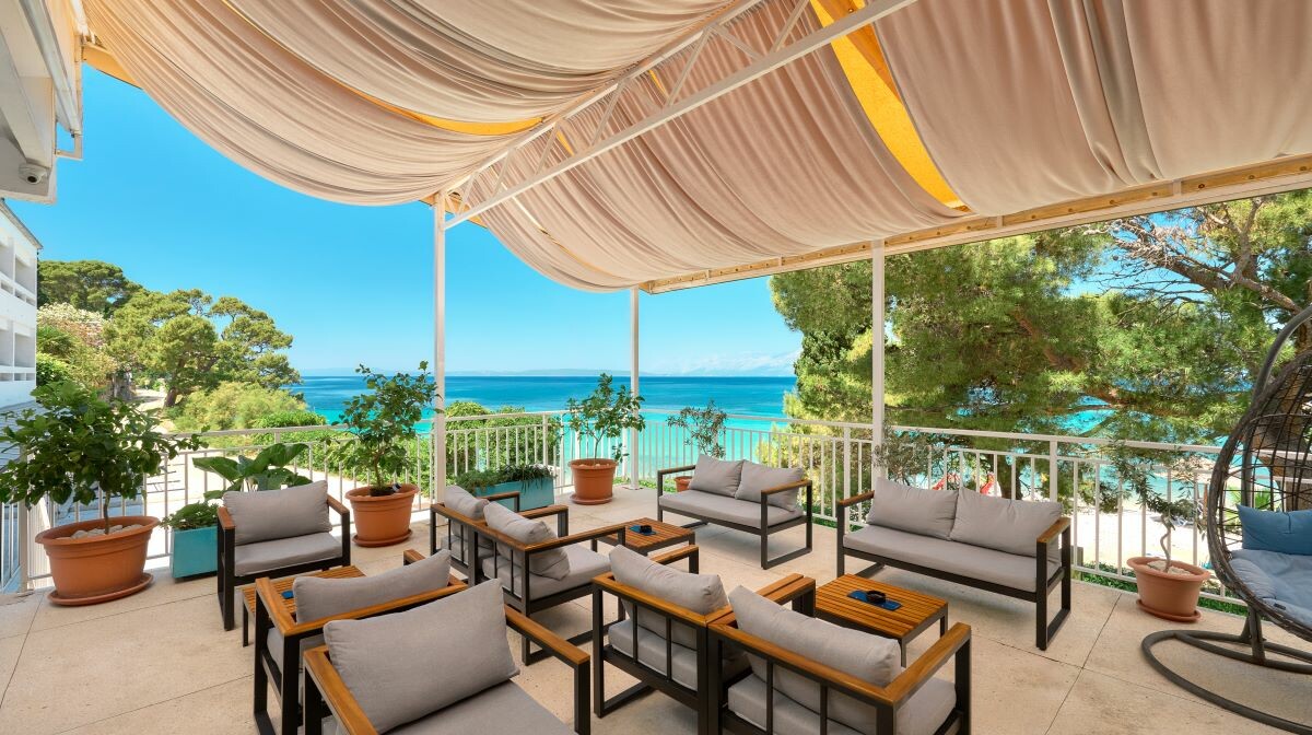 Hotel Faraon, Coffee bar terrace