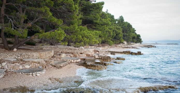 Baško Polje kamp, plaža