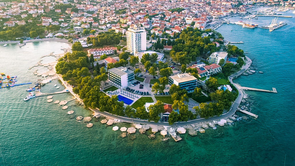 Vodice, Hotel Punta, panorama