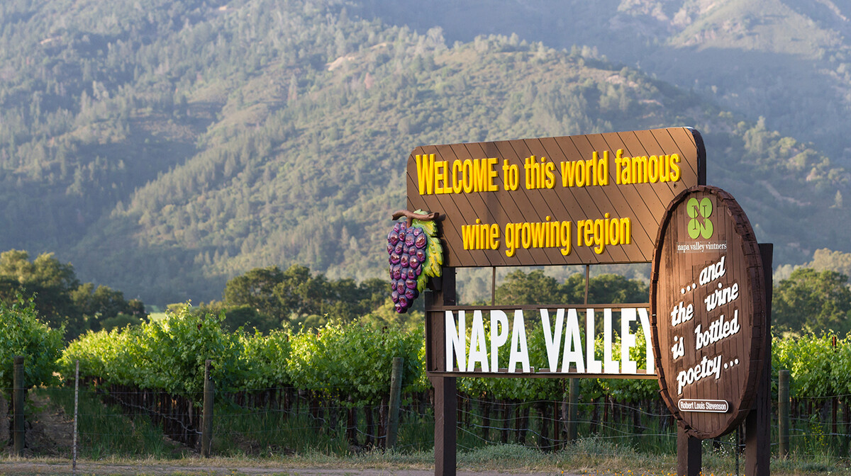 Znak za Napa Valley,  putovanje Kalifornija, Amerika, garantirani polasci, mondo travel
