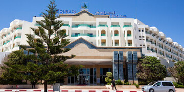 Tunis putovanje zrakoplovom Hotel El Mouradi Hammamet, pogled na hotel