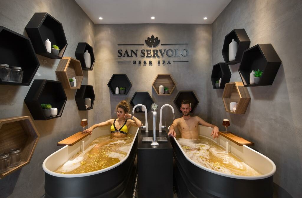 Buje, San Servolo Resort & Beer Spa,beer spa