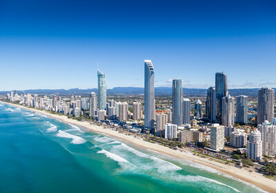 Gold Coast, pješčana plaža, daleka putovanja, putovanje Australija, garantirana putovanja