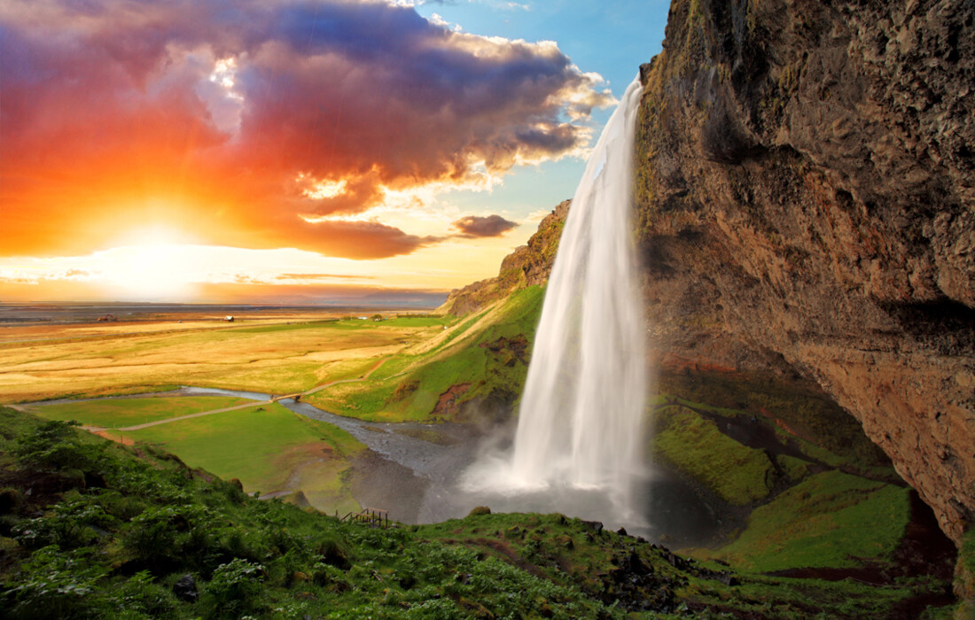 Island - Seljalandsfoss 