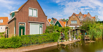 Tradicionalne nizozemske kuće u Volendamu, putovanje u Amsterdam i mala nizozemska tura