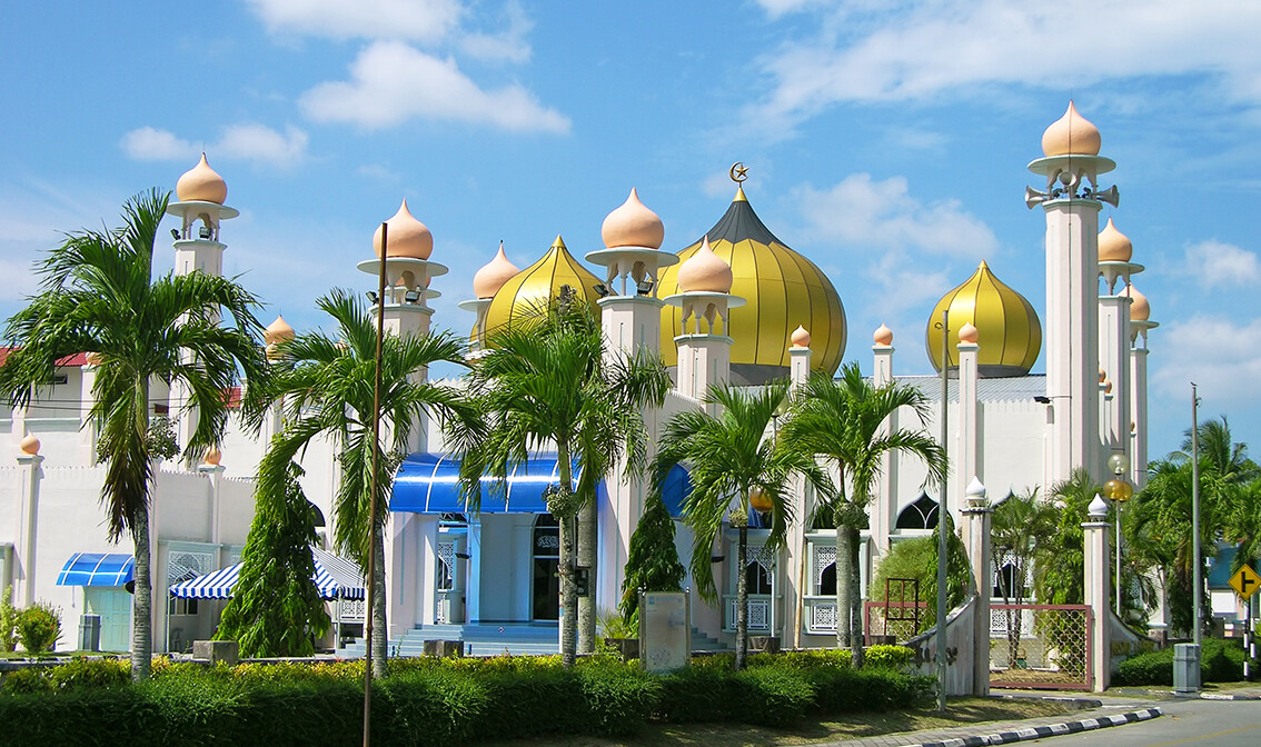 Al Hana džamija Langkawi, Malezija, putovanje Azija, daleka putovanja, vođene ture
