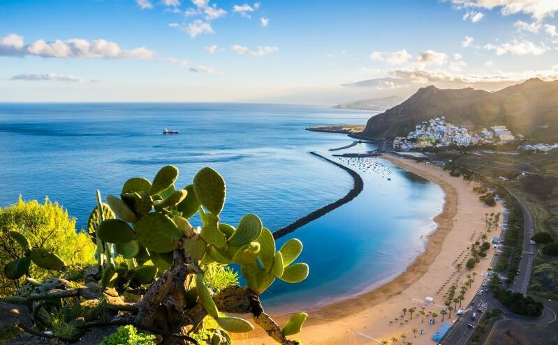 Tenerife mondo travel, Apartamentos Caribe, pješčana plaža