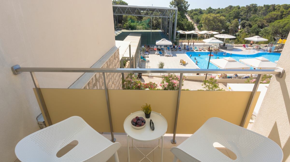 Biograd, Hotel Adria, balkon