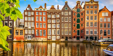 Amsterdam, poznate uske zgrade, vođene ture, putovanje sa pratiteljem, garantirani polasci