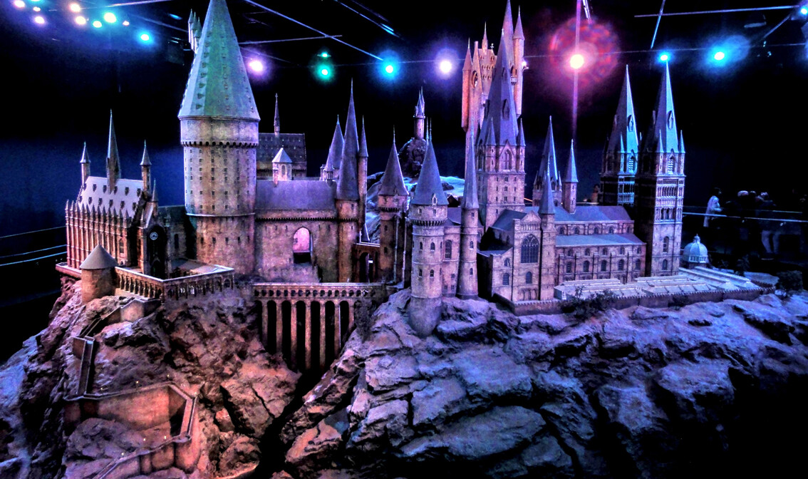 London, Hogwarts Castle at Harry Potter Studio in London