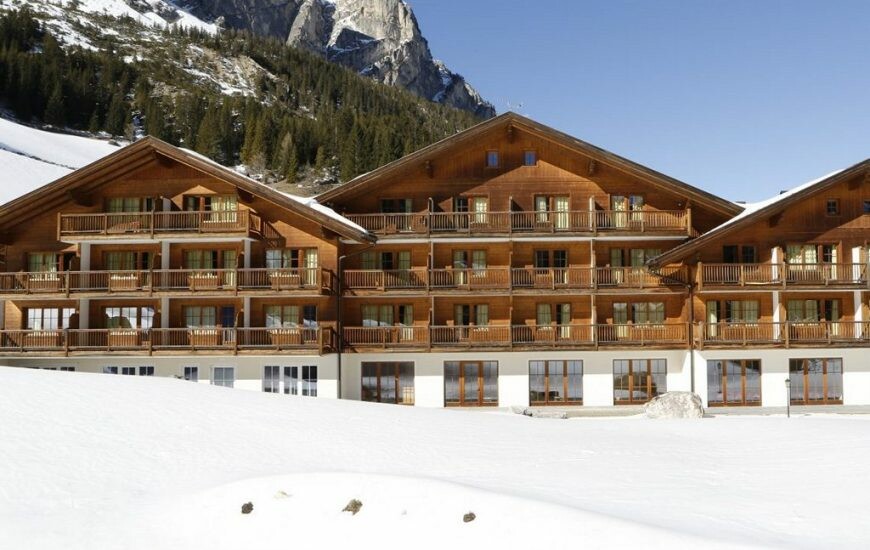 Skijanje u Italiji, Hotel Greif, izvana