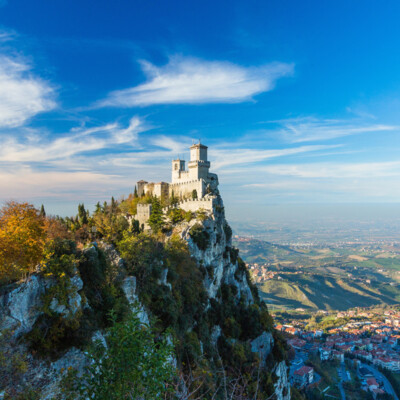 San Marino The first fort Guaita built on Mount Titano2