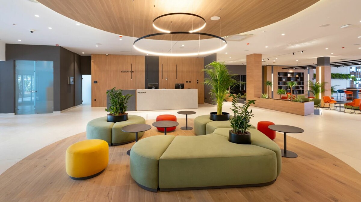 Umag, Hotel Pelegrin Plava Laguna, lobby