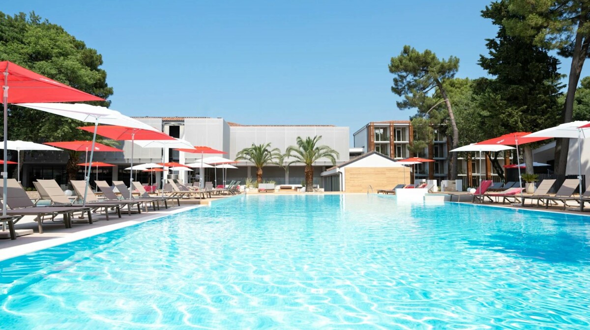 Umag, Hotel Pelegrin Plava Laguna, vanjski bazen