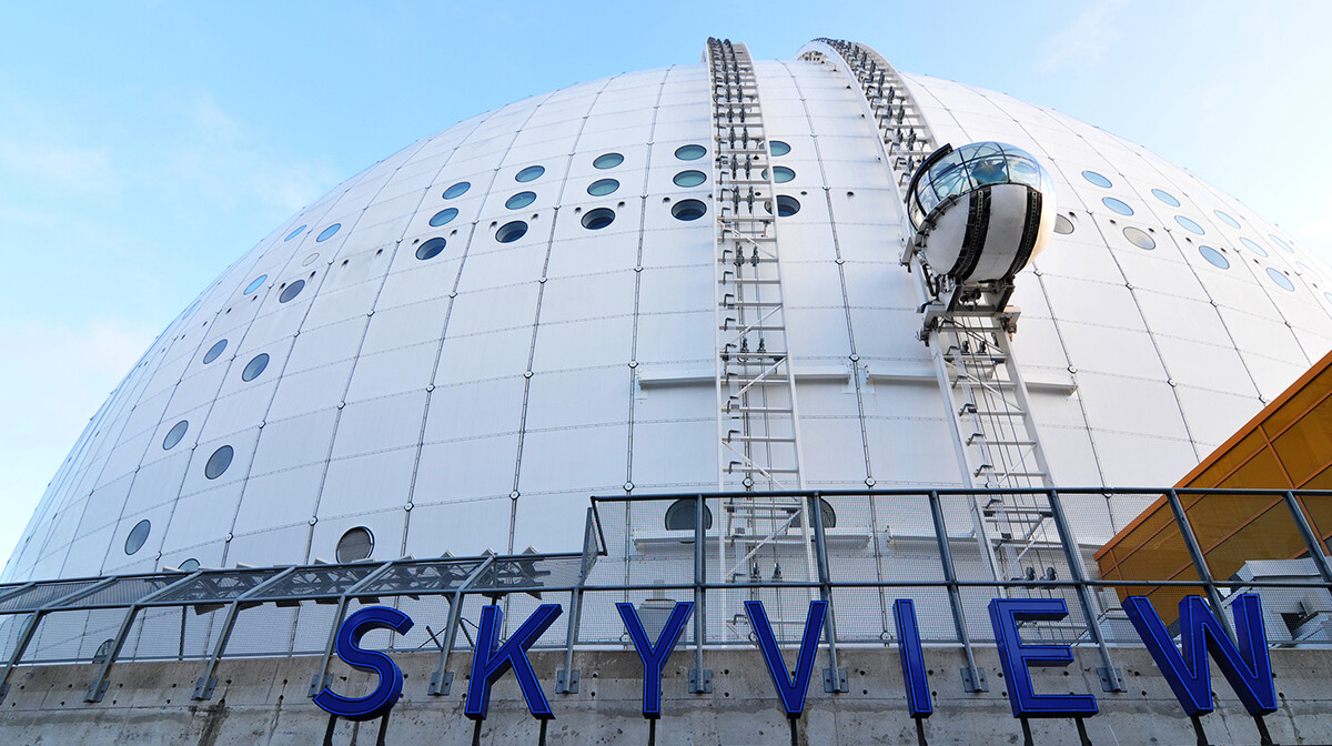 Skywiew vidikovac u Stockholmu, Putovanje u Stockholm, prijestolnice Švedske, mondo travel