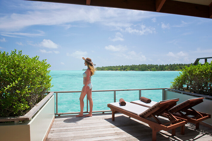 Maldivi, Sun Island Resort & Spa, water bungalow