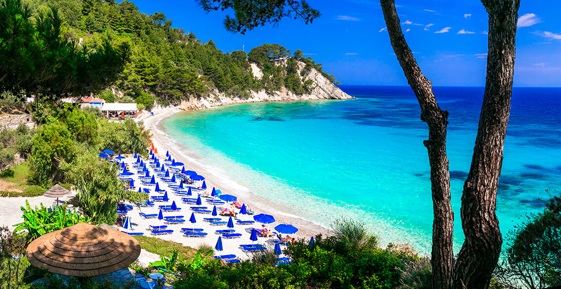 Grčka, Samos, jedna od najljepših grčkih plaža - Lemonakia