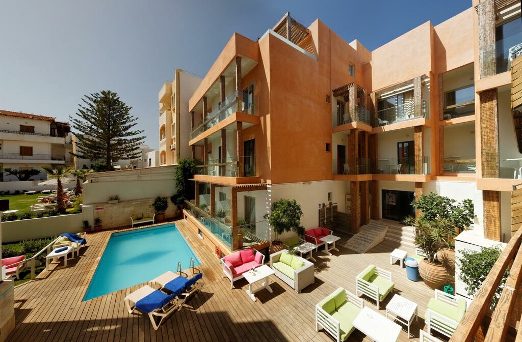 Mondo travel Kreta, Palmera beach hotel & spa, bazen