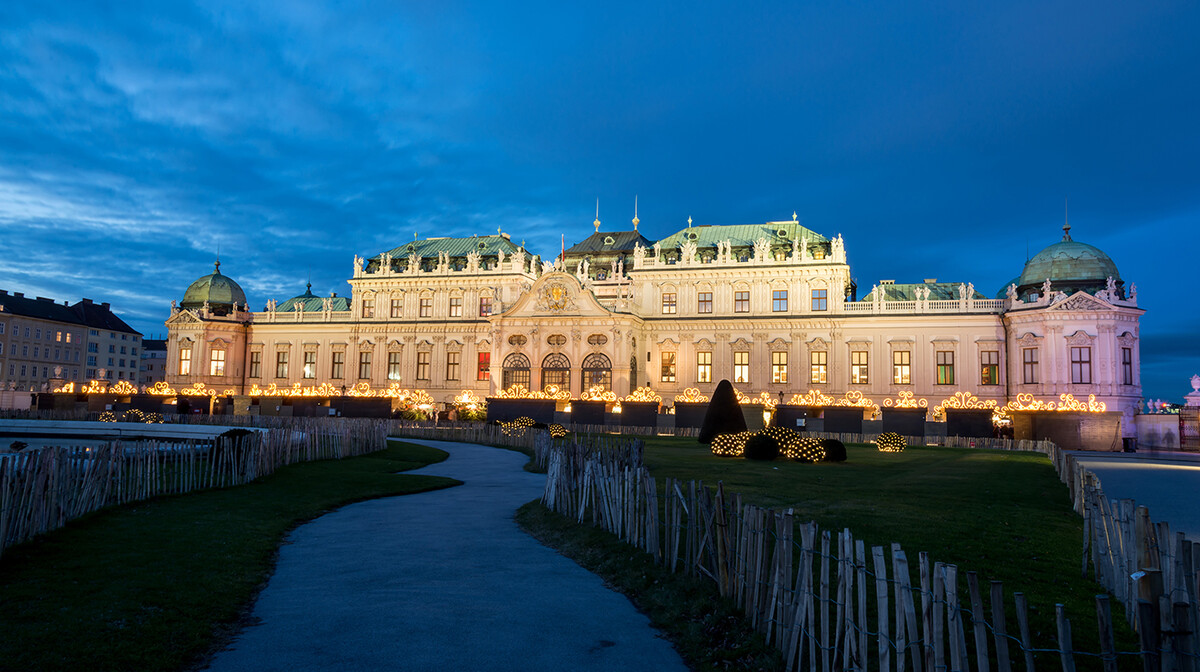 Palača Belvedere, Advent u Beču, garantirani polazak