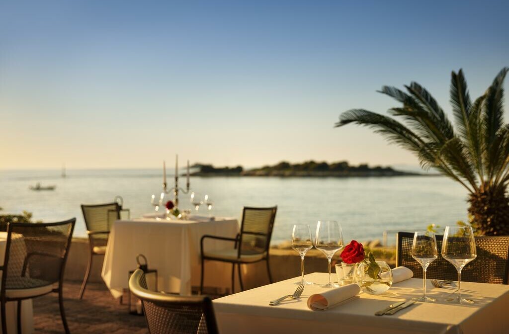 Rovinj, Hotel Istra, romantična večera uz miris mora