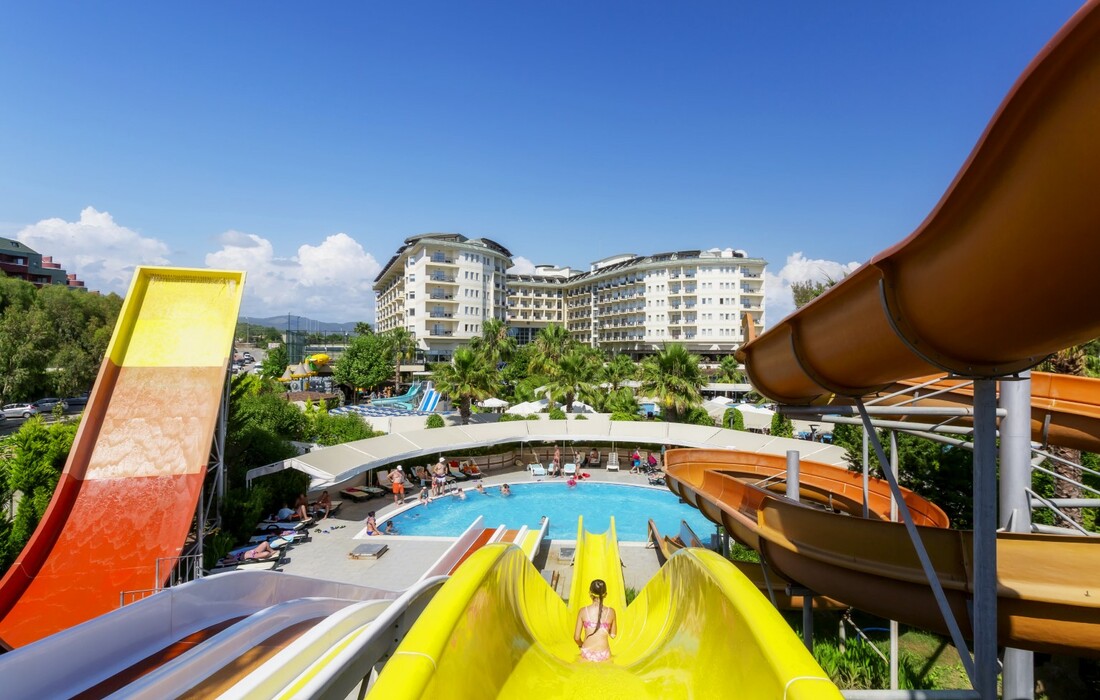 Antalya ljetovanje, Hotel Mukarnas spa & resort, tobogan
