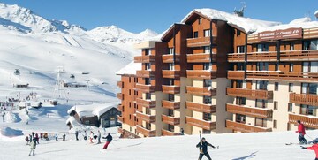 Skijanje u Francuskoj, Val Thorens, Le Chamois D’Or, apartmani pogled