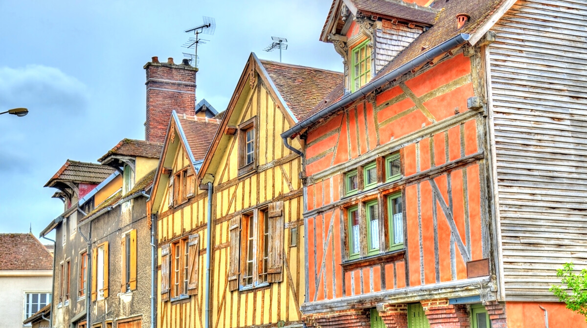Francuska Tradicionalne kuće, Troyes