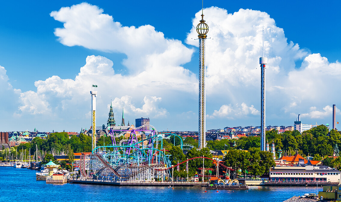 Švedska, Stockholm, zabavni park Grona Lund,  vođene ture, pratitelj putovanja, garantirani polasci