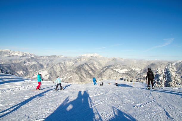 skijanje slovenija, golte