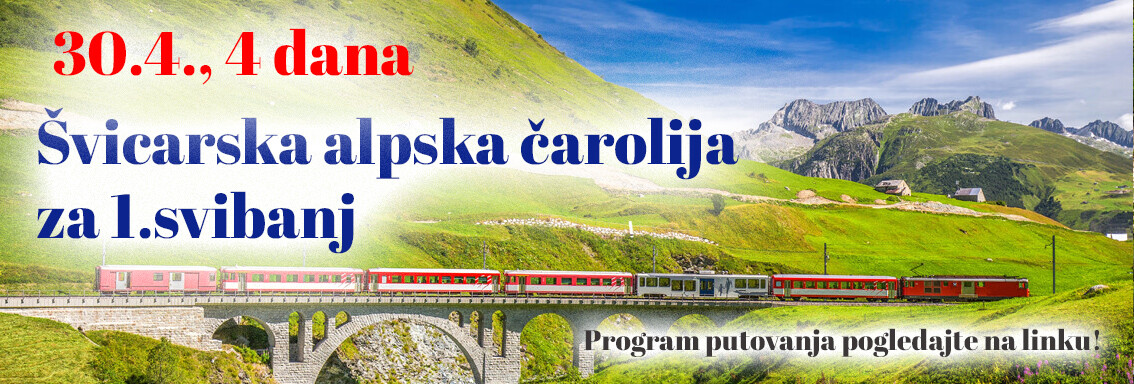 Švicarska alpska čarolija banner