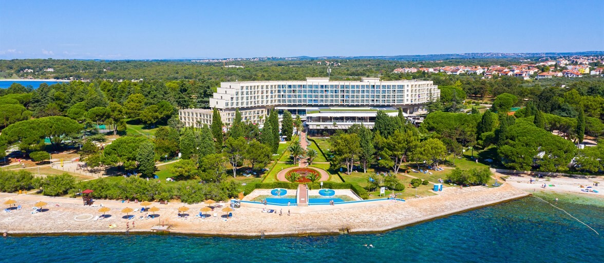 Plava Laguna, Hotel Materada, panorama