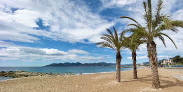 Cannes plaža, putovanje Azurna obala, Mondo travel