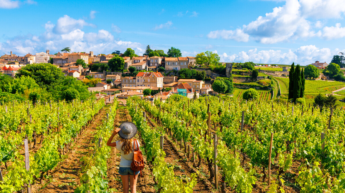 Bordeaux region, Saint Emilion- France