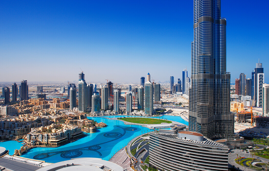 Panorama grada, putovanje u Dubai, Emirati, grupni polasci, daleka putovanja