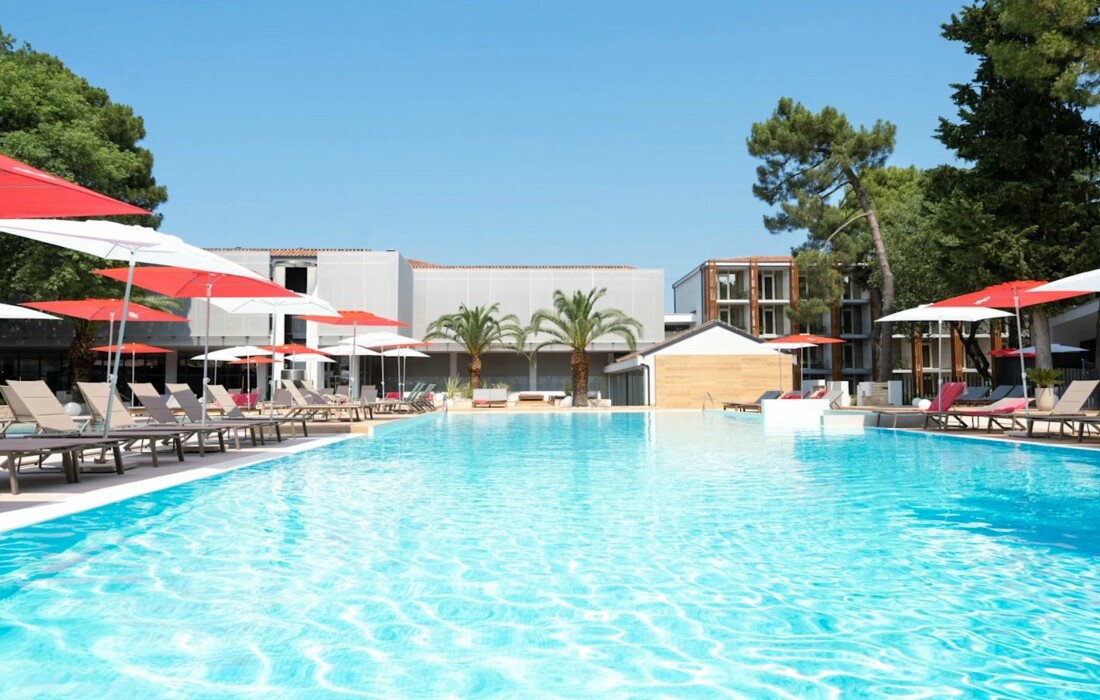 Umag, Hotel Pelegrin Plava Laguna, vanjski bazen