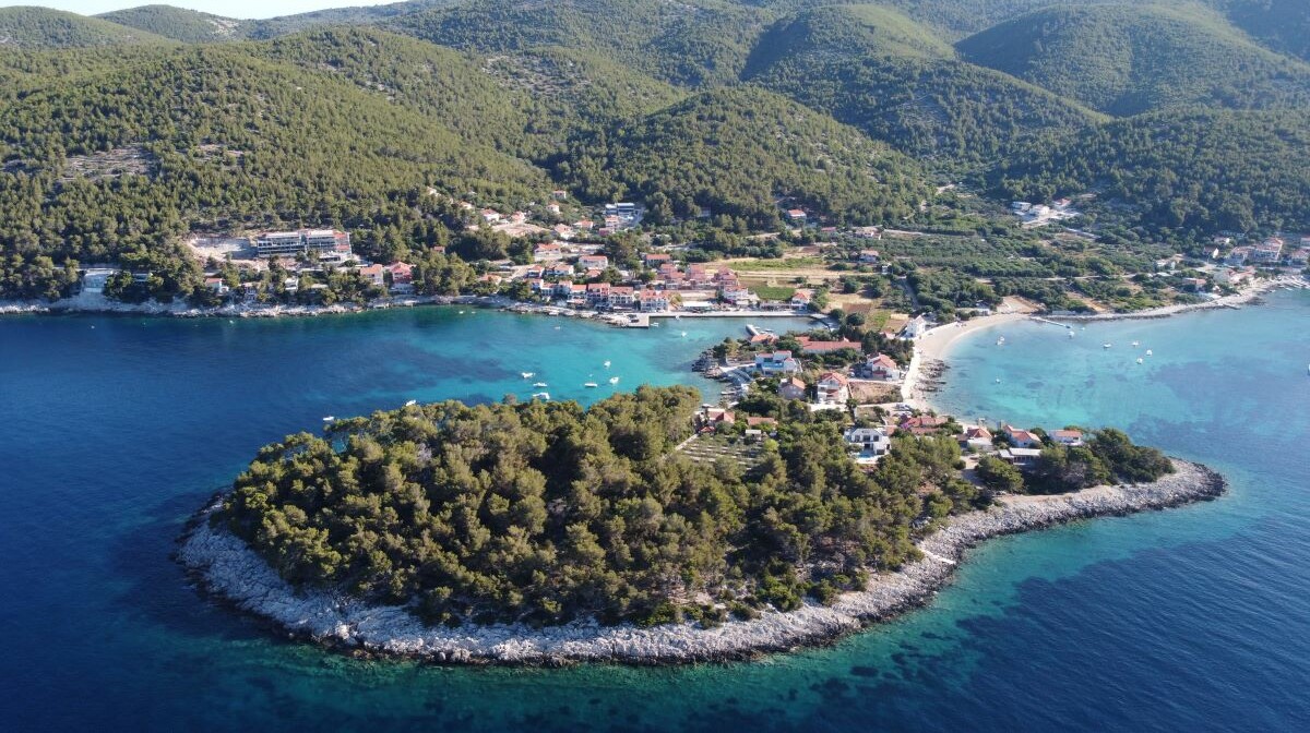 Blato, Korčula, plaže panorama