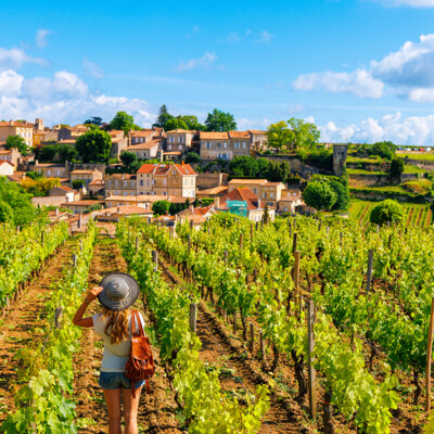 Bordeaux region, Saint Emilion- France