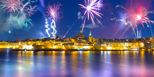 Malta,  Valletta, Nova godina