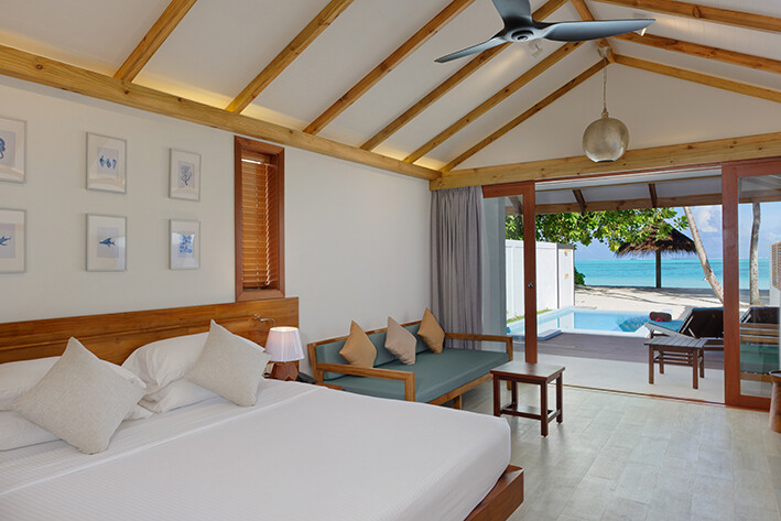 Maldivi putovanje, Sun Island Resort & Spa, beach pool villa