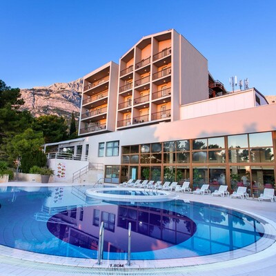 Baška Voda, Hotel Horizont vanjski bazen