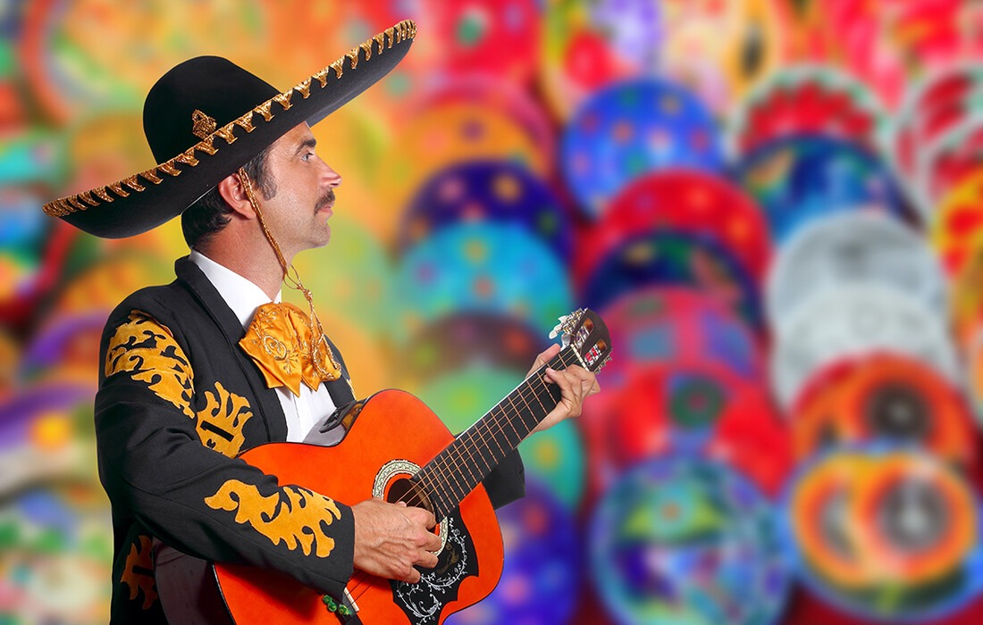 svirač meksičke glazbe,  Mondo travel, daleka putovanja, garantirani polazak