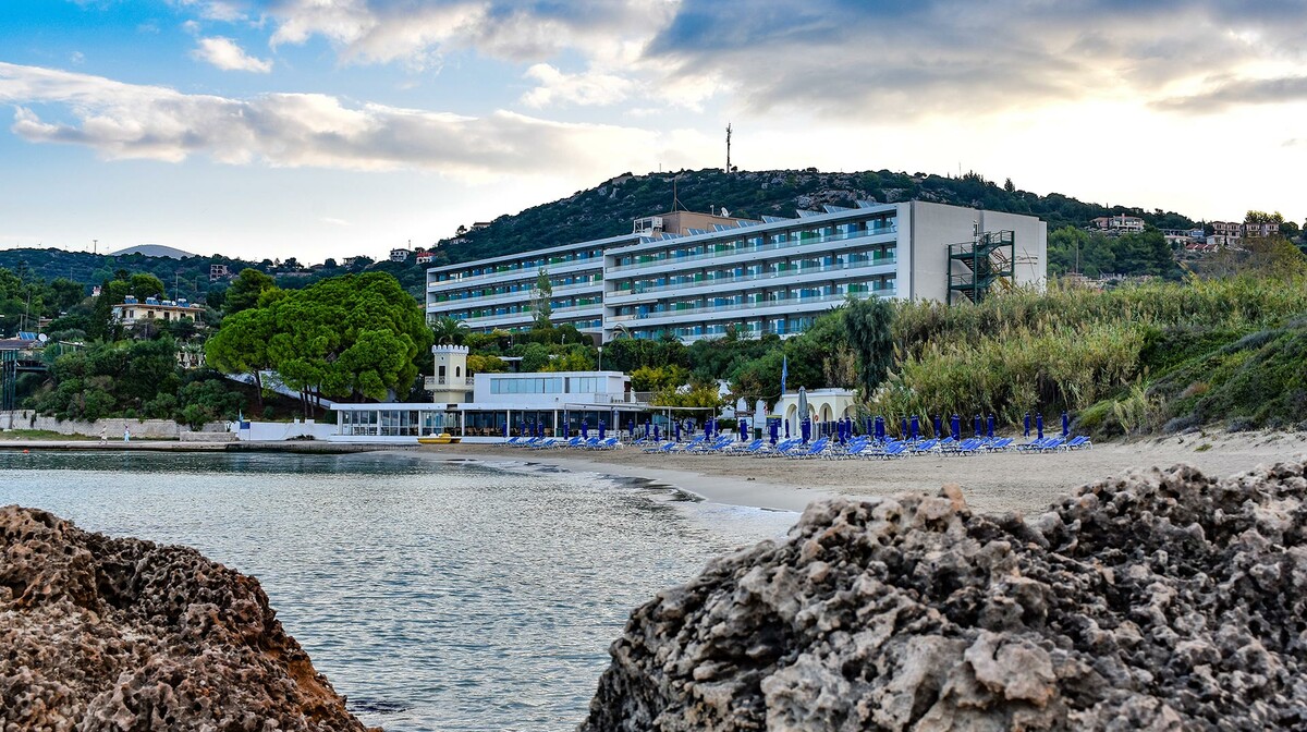 Kefalonija, Lassi, Hotel Mediterranee, pogled na hotel