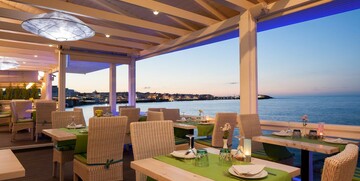 mediteran ljetovanje otok Kreta, Hersonissos, Palmera beach hotel & spa, restoran