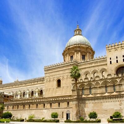 Katedrala u Palermu, putovanje zrakoplovom na siciliju