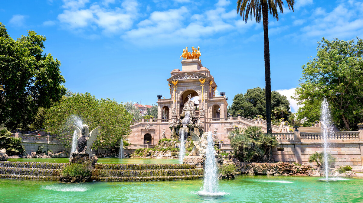 Barcelona,  Fountain of Parc de la Ciutadella