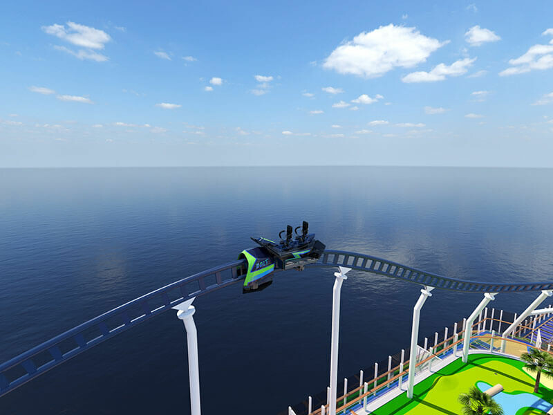 Carnival Mardi Gras - Rollercoaster