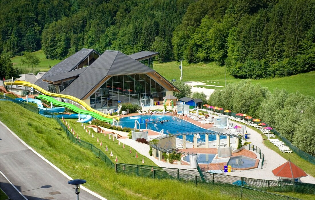 Wellnes i zimovanje u Sloveniji, Kamnik, Terme Snovik, bazeni panorama