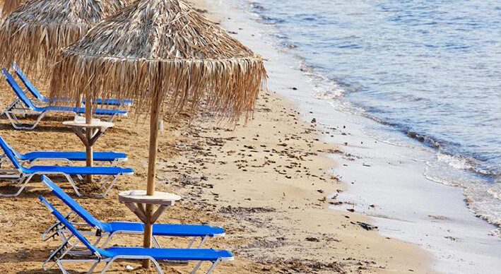 Kefalonija zrakoplovom, Ionian Sea Hotel & Villas Waterpark, plaža
